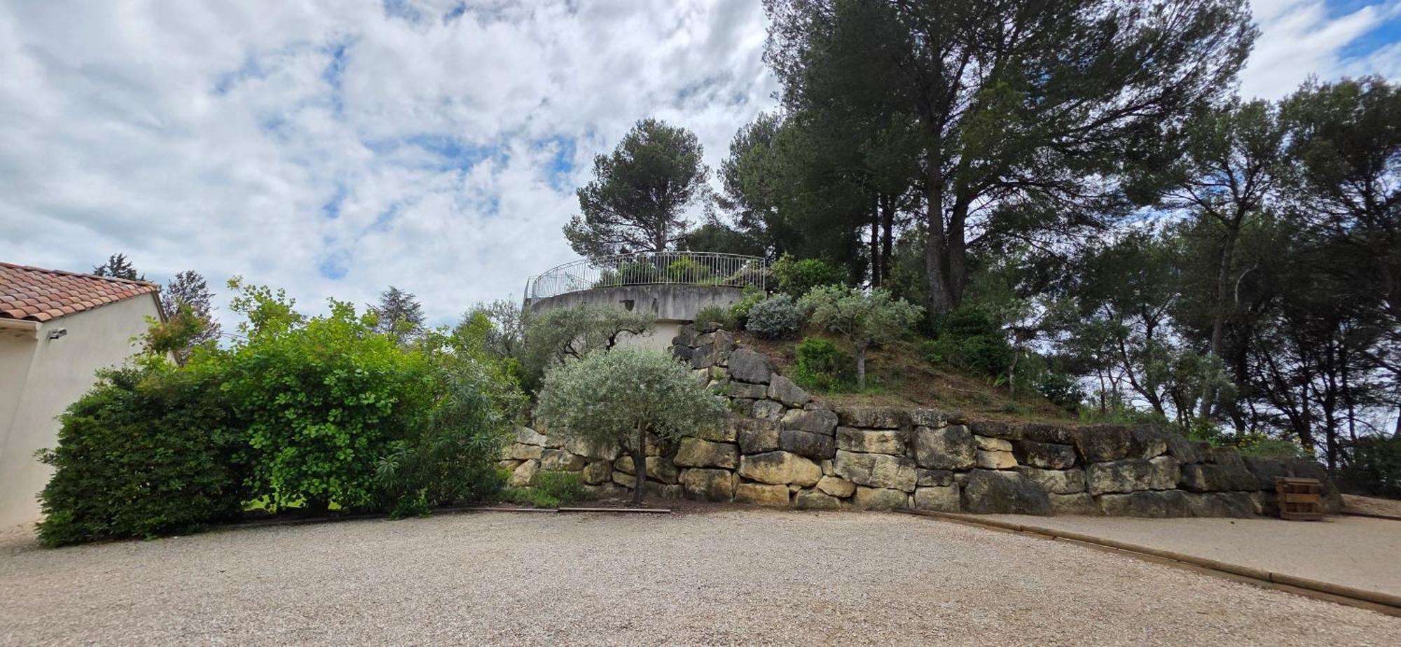 Les Dentelles Evasion Provencale Villa Avec Piscine Et Jardin Carpentras Exterior foto